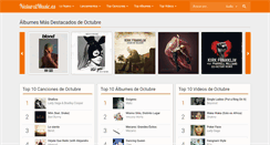 Desktop Screenshot of naturalmusic.es
